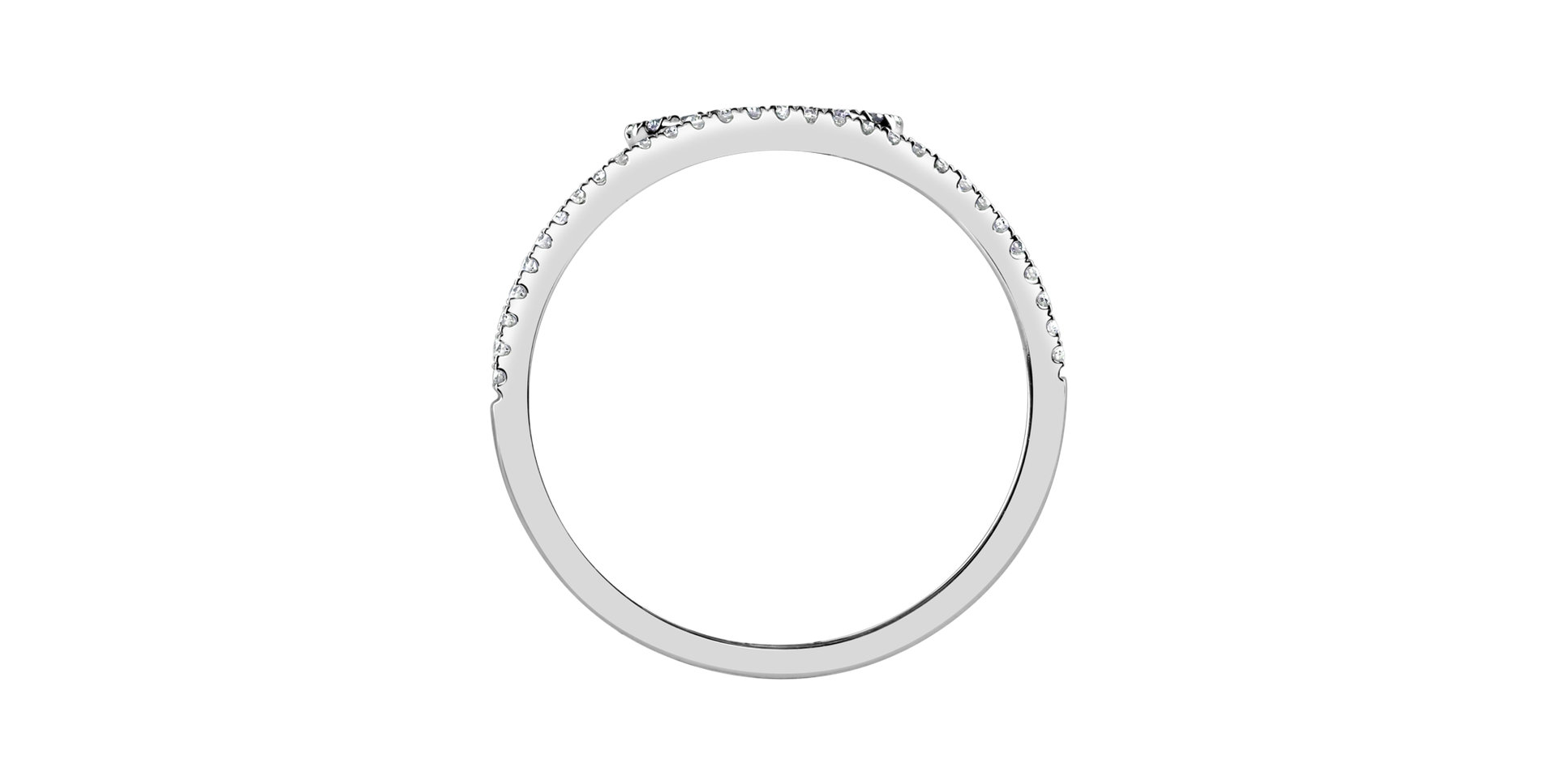 Prsteň s diamantmi Gorgeous Flower