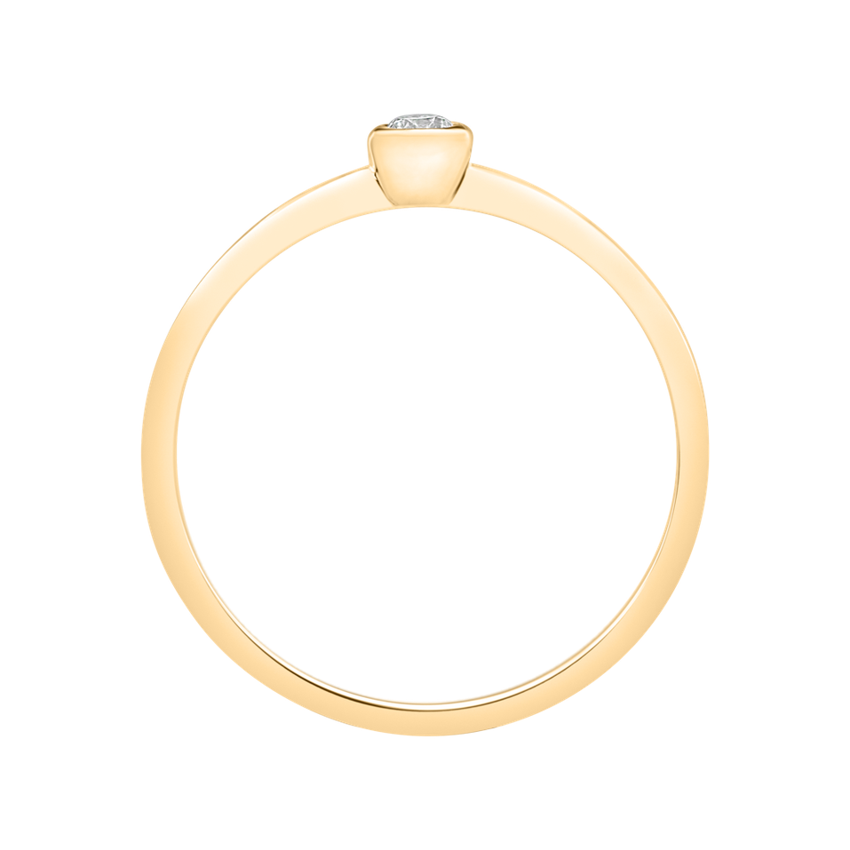 Prsteň s diamantom Seductive Glow