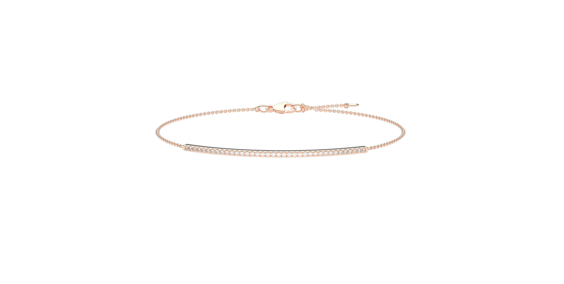 Náramok s diamantmi Line