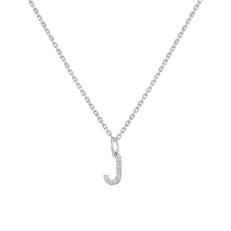Prívesok s diamantmi Line Glitter  J