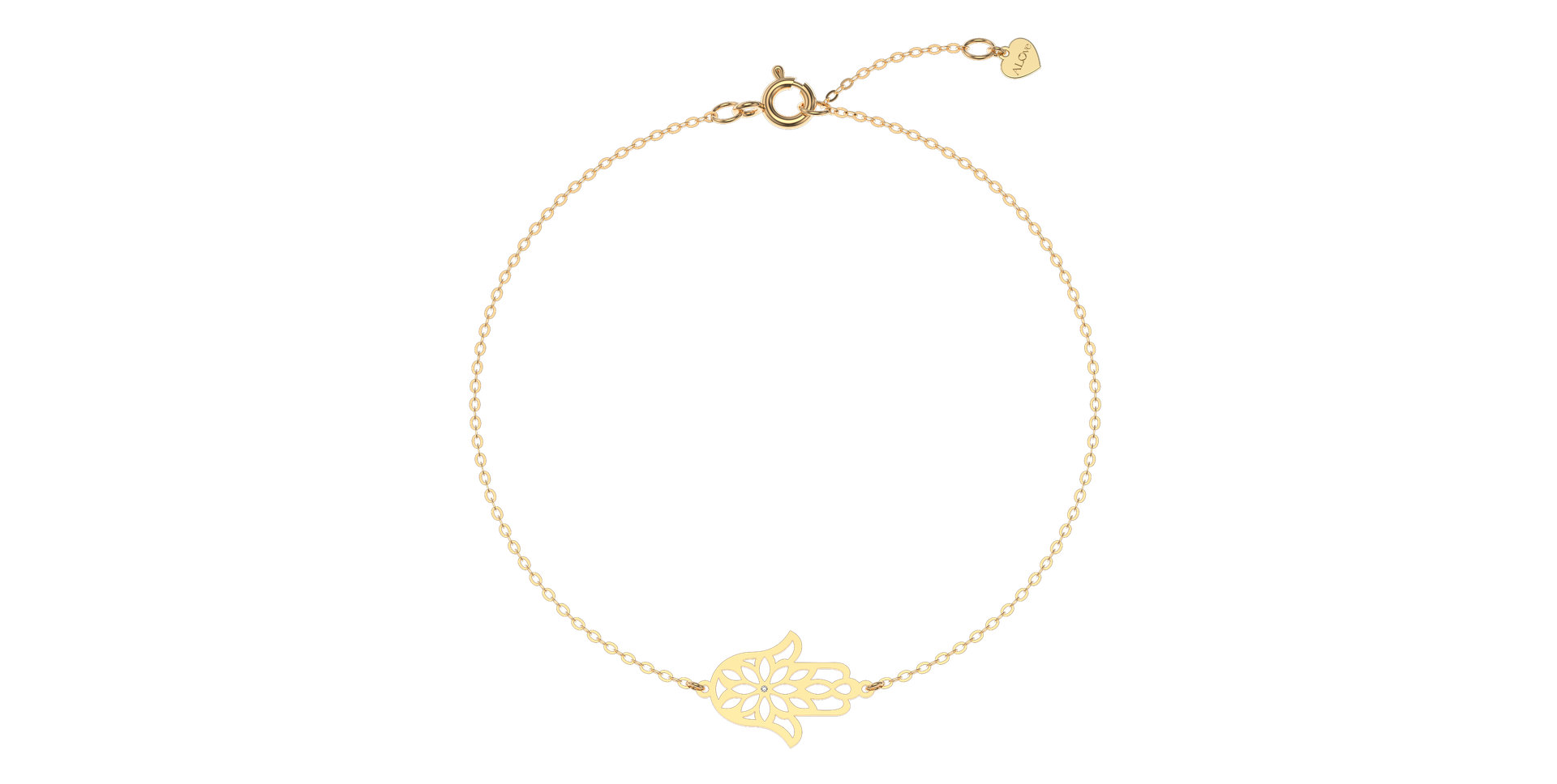 Náramok s diamantom Fatima Flower