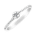 Prsteň s diamantmi Made with Love4