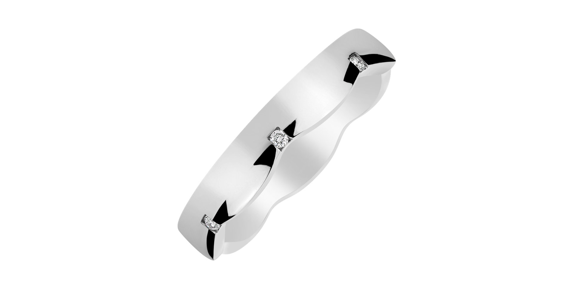 Prsteň s diamantmi Royal Crown