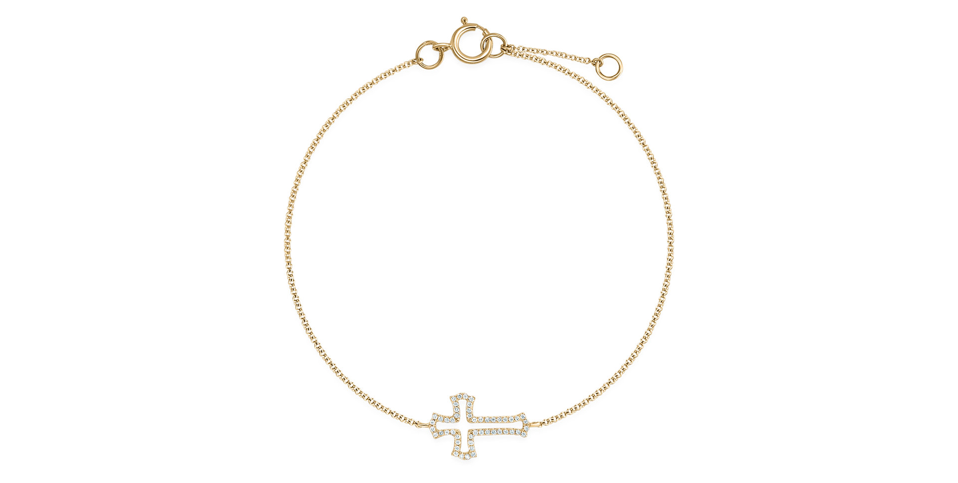 Náramok s diamantmi Cross