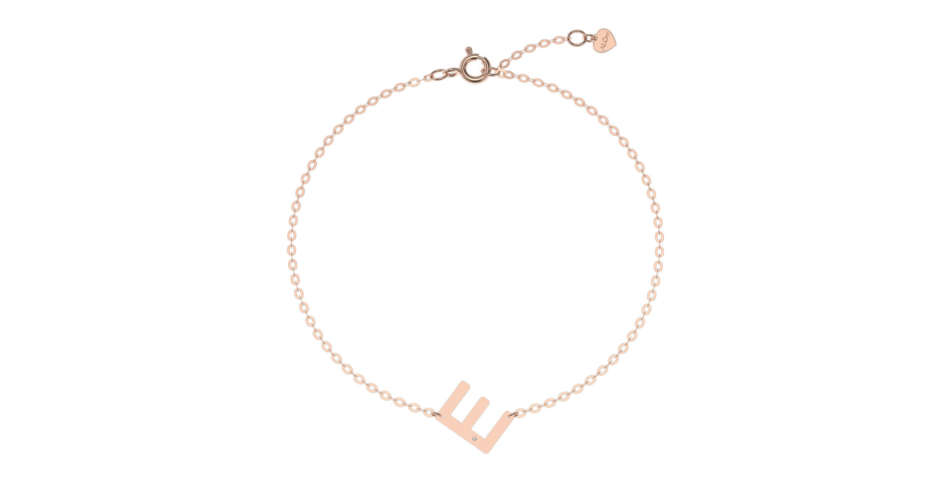 Náramok s diamantom Big Line E