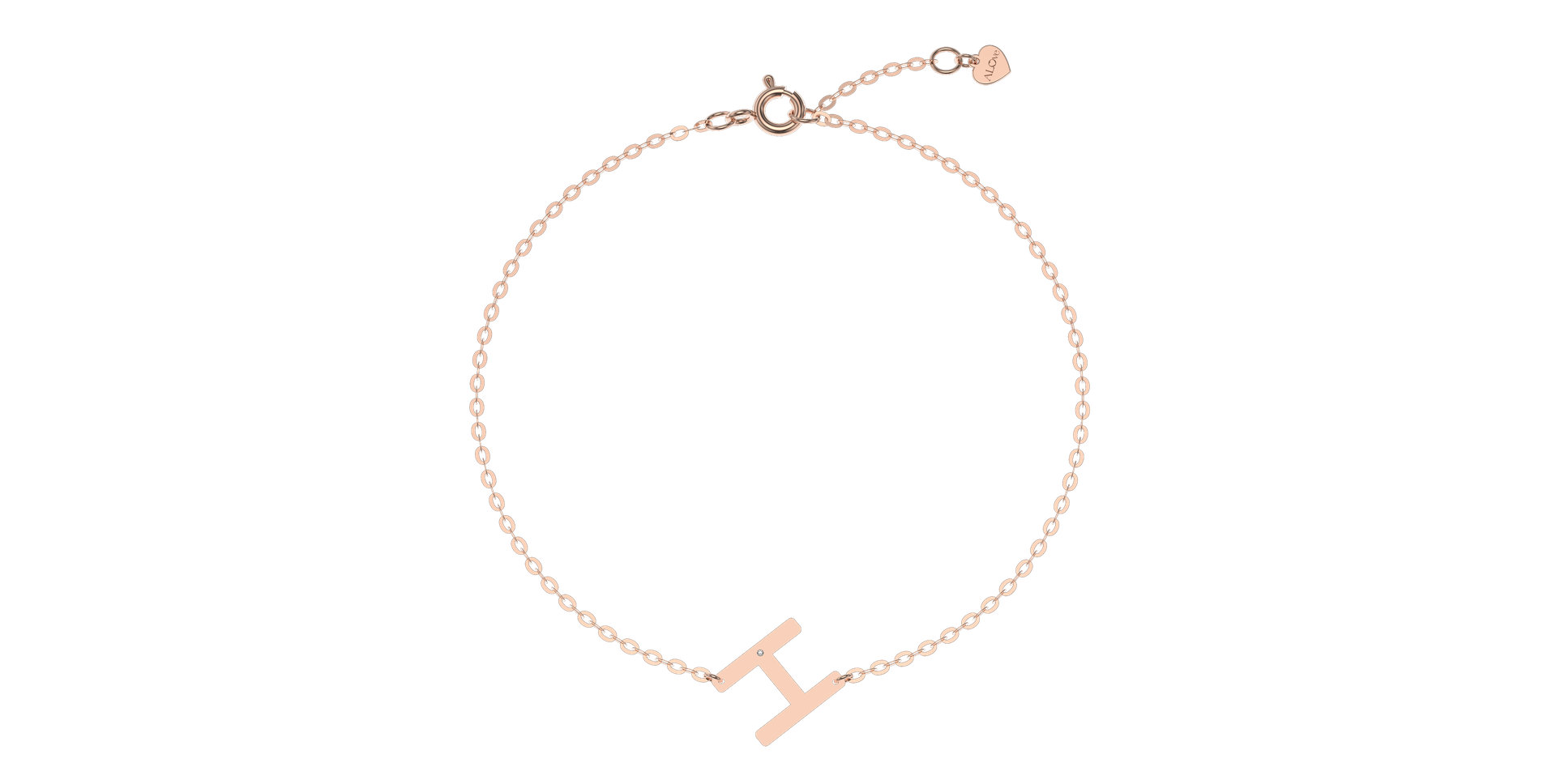 Náramok s diamantom Big Line H