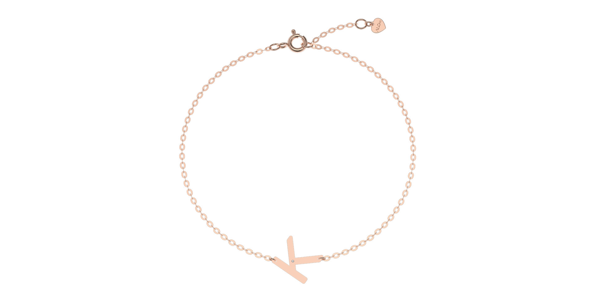 Náramok s diamantom Big Line K