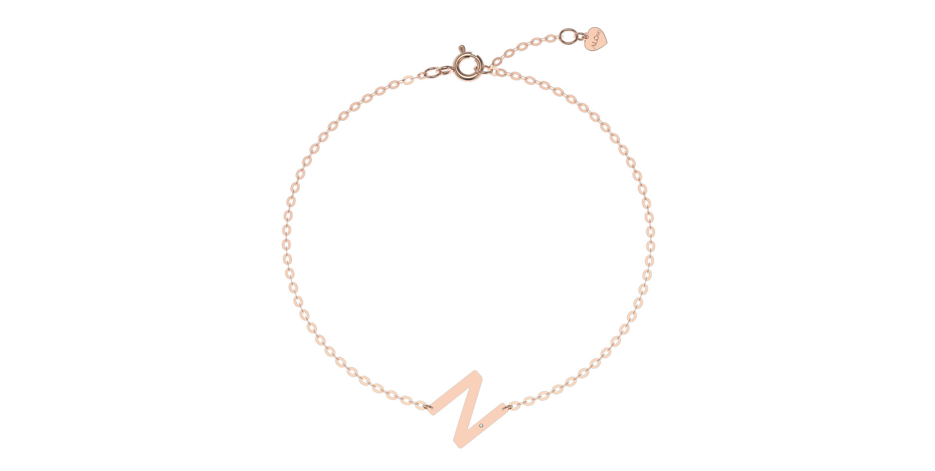 Náramok s diamantom Big Line N