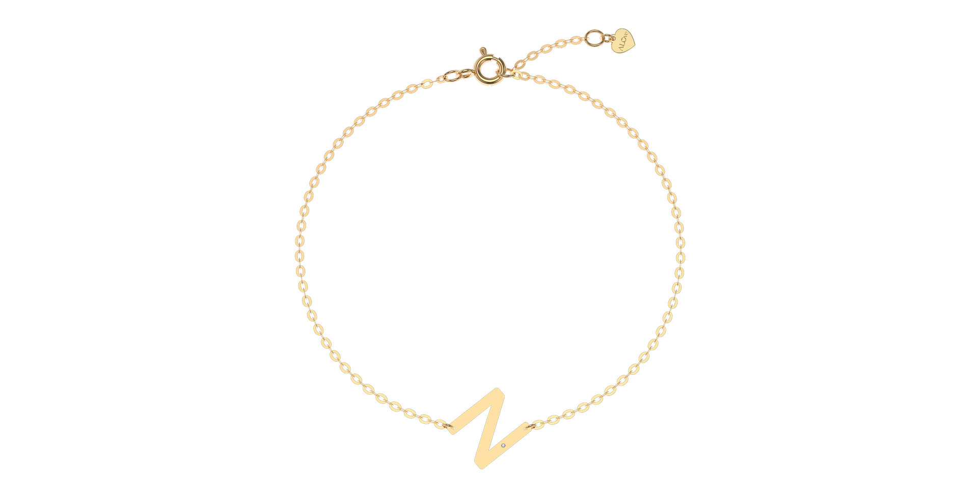 Náramok s diamantom Big Line N