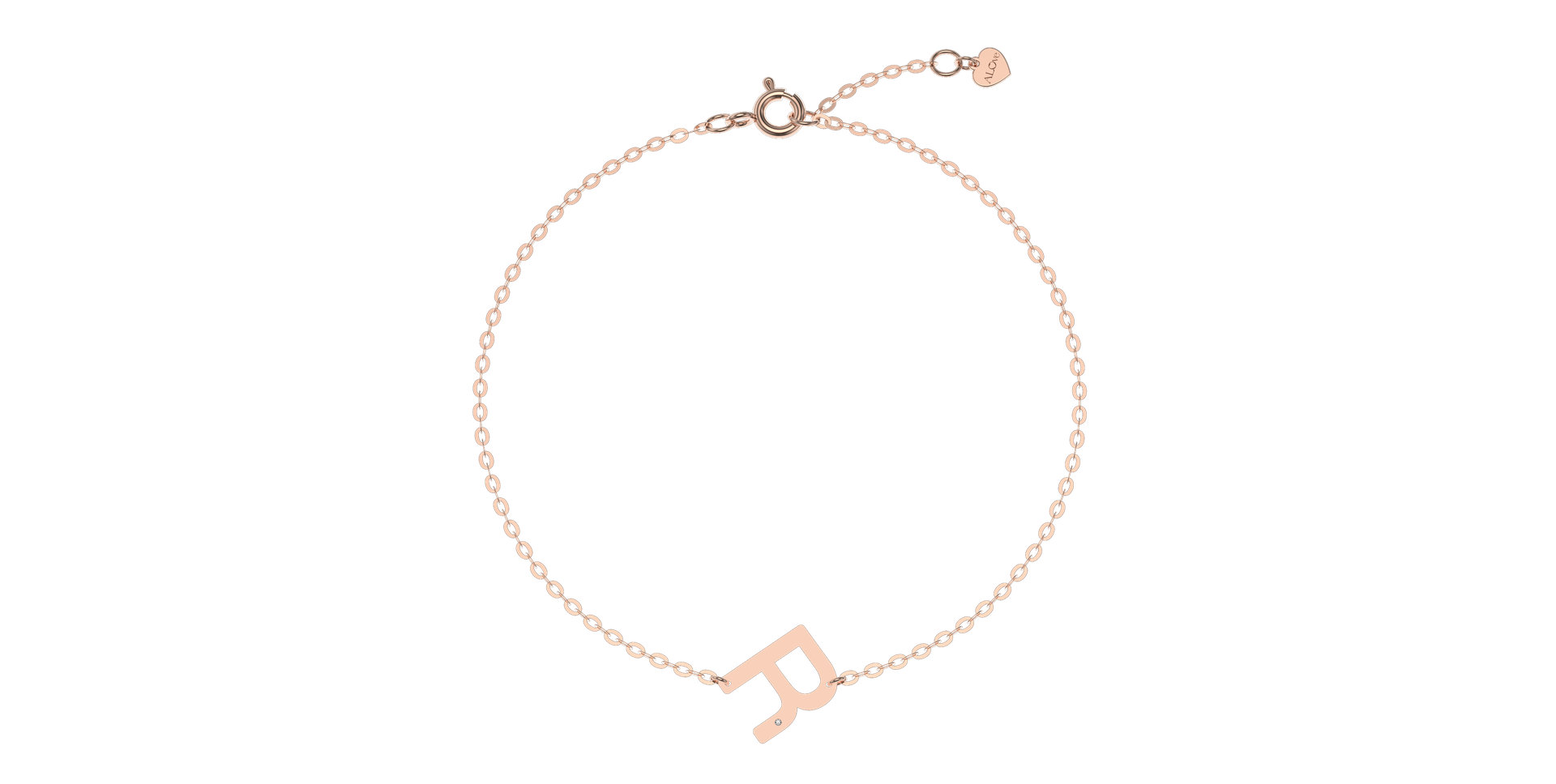 Náramok s diamantom Big Line R