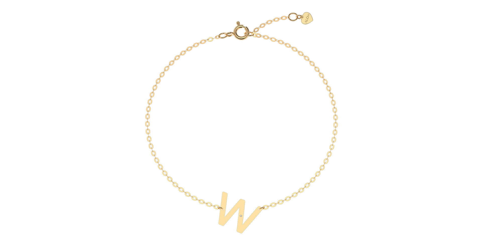 Náramok s diamantom Big Line W