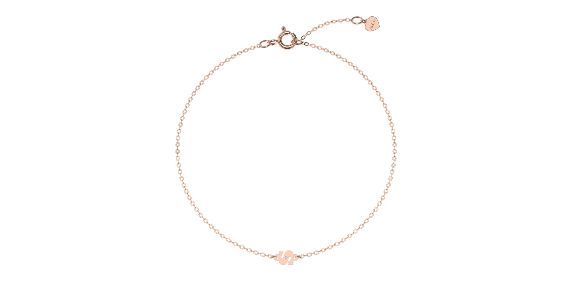 Náramok s diamantom Classic Little S