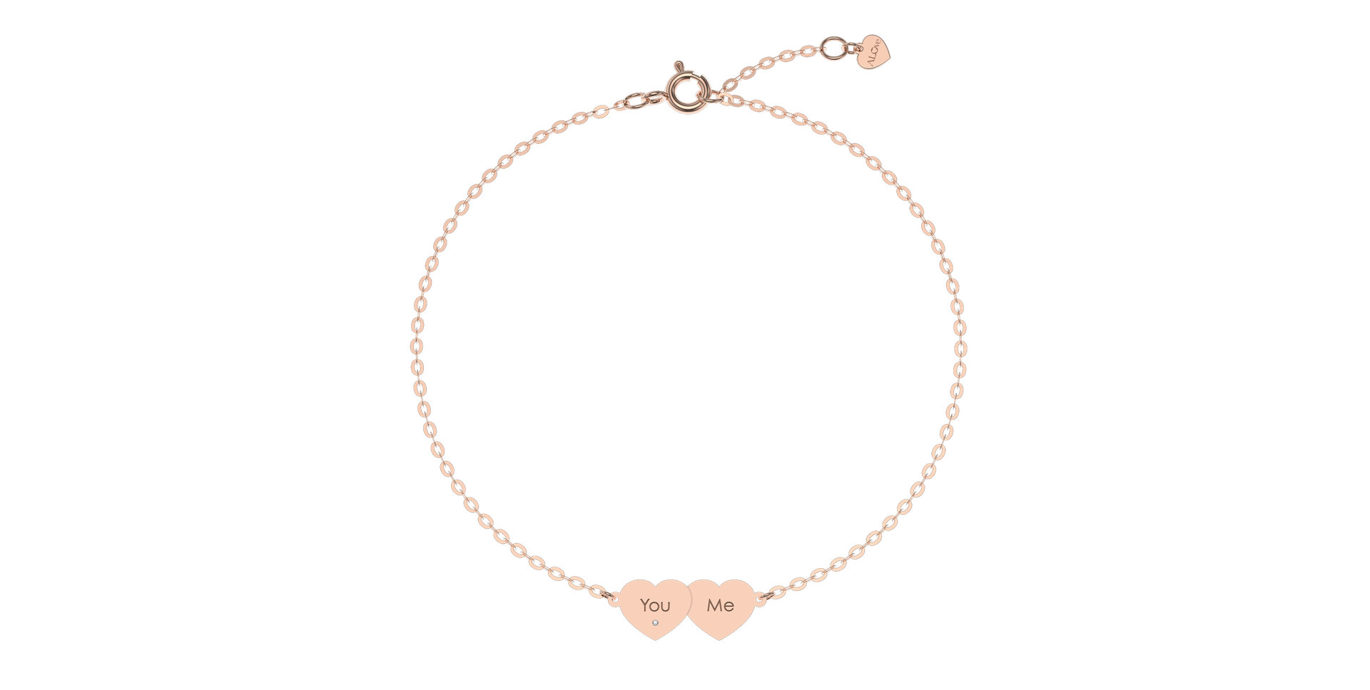 Náramok s diamantom You & Me