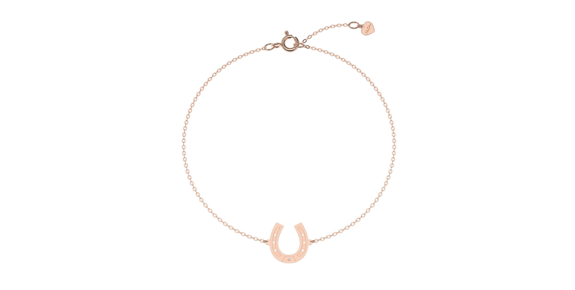 Náramok s diamantom Horseshoe