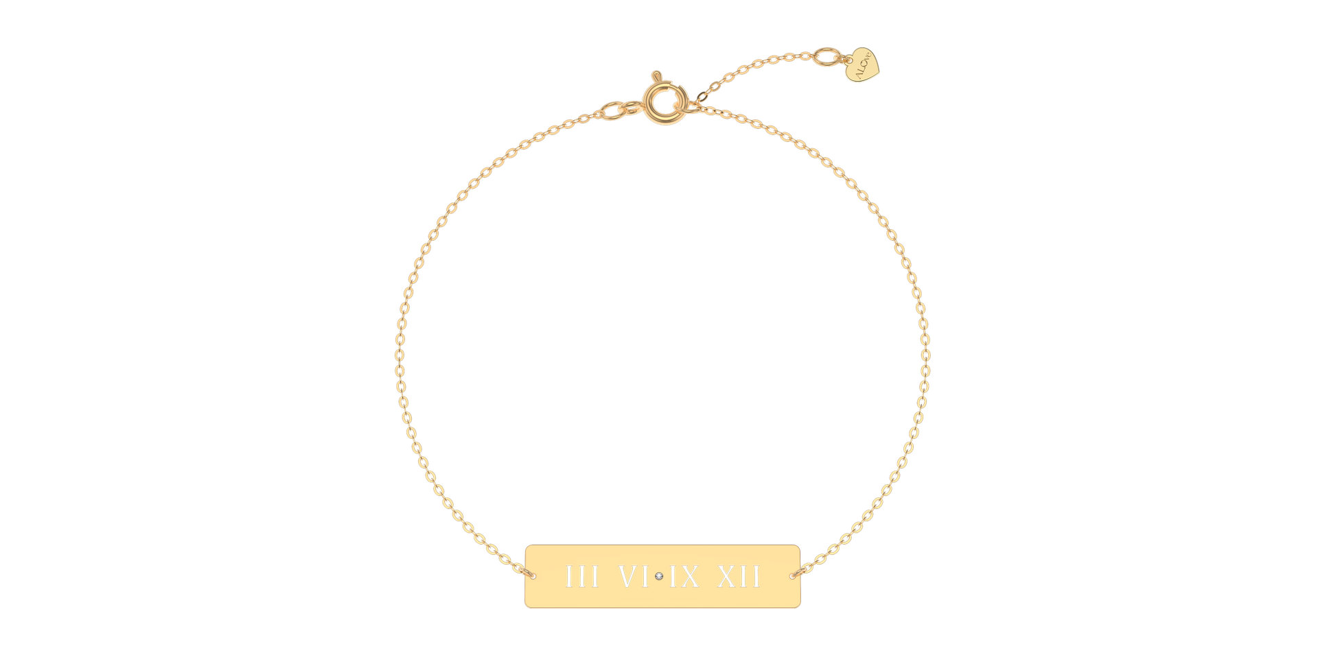 Náramok s diamantom Diamond Time