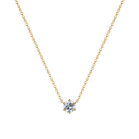 Náhrdelník s diamantom Essential Shine