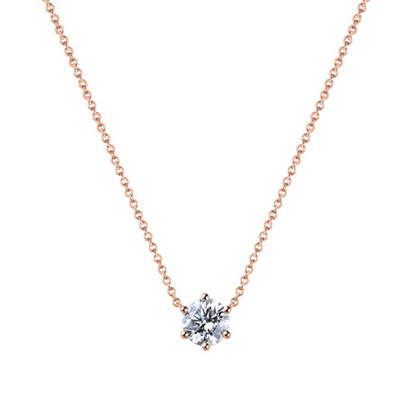 Náhrdelník s diamantom Essential Shine