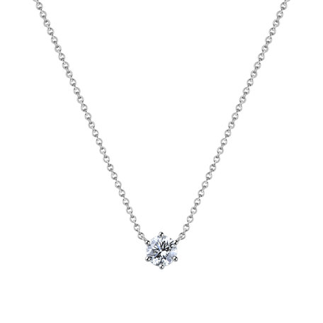 Náhrdelník s diamantom Essential Shine