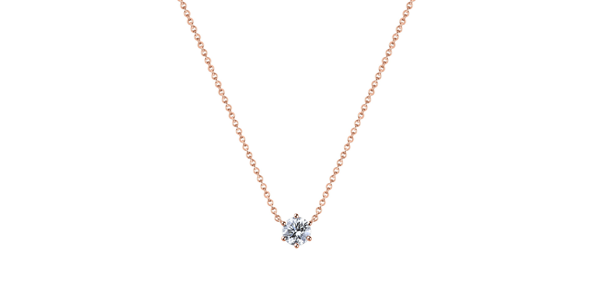 Náhrdelník s diamantom Essential Shine