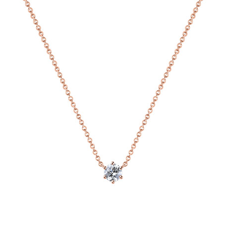 Náhrdelník s diamantom Essential Shine