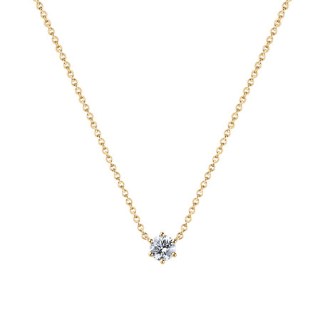 Náhrdelník s diamantom Essential Shine