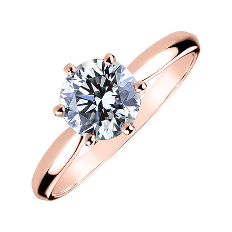 Prsteň s diamantom Eternal Joy