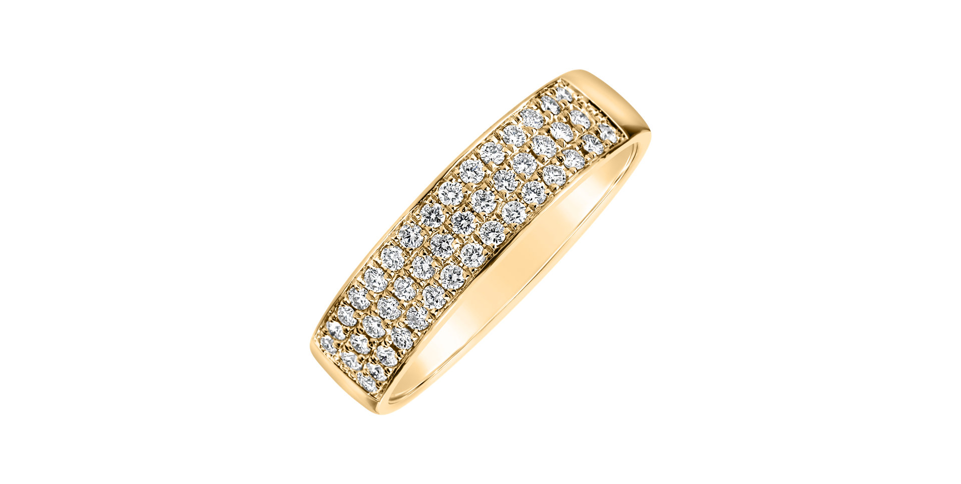 Prsteň s diamantmi Shiny Sin