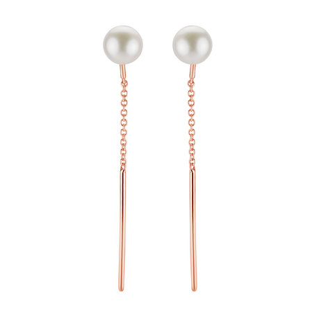 Náušnice s perlou Lovely Pearls