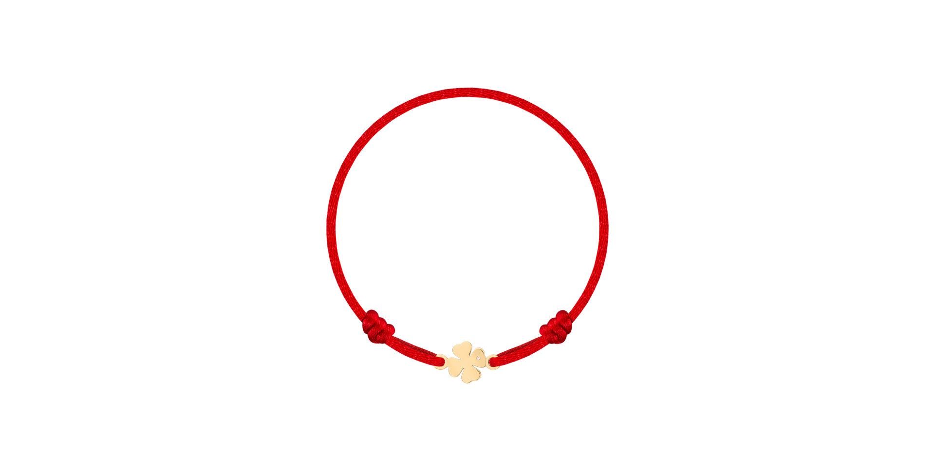 Detský diamantový náramok so šnúrkou Get Lucky