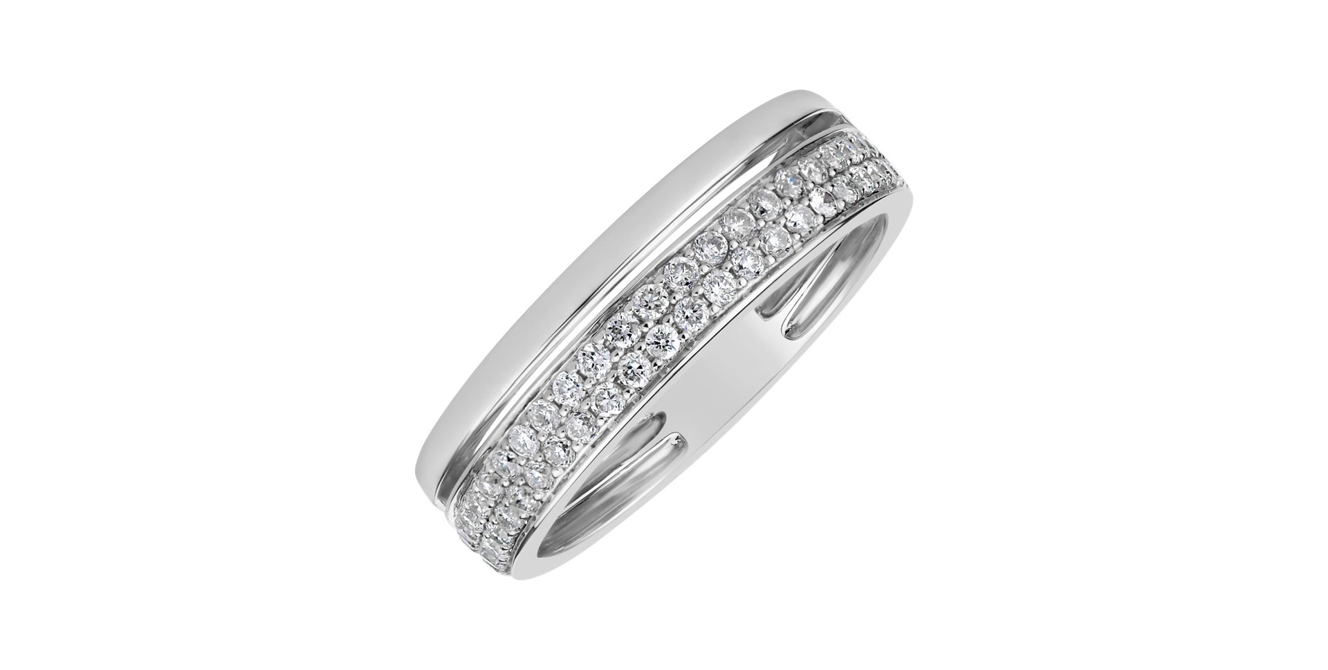 Prsteň s diamantmi Sparkling Essence