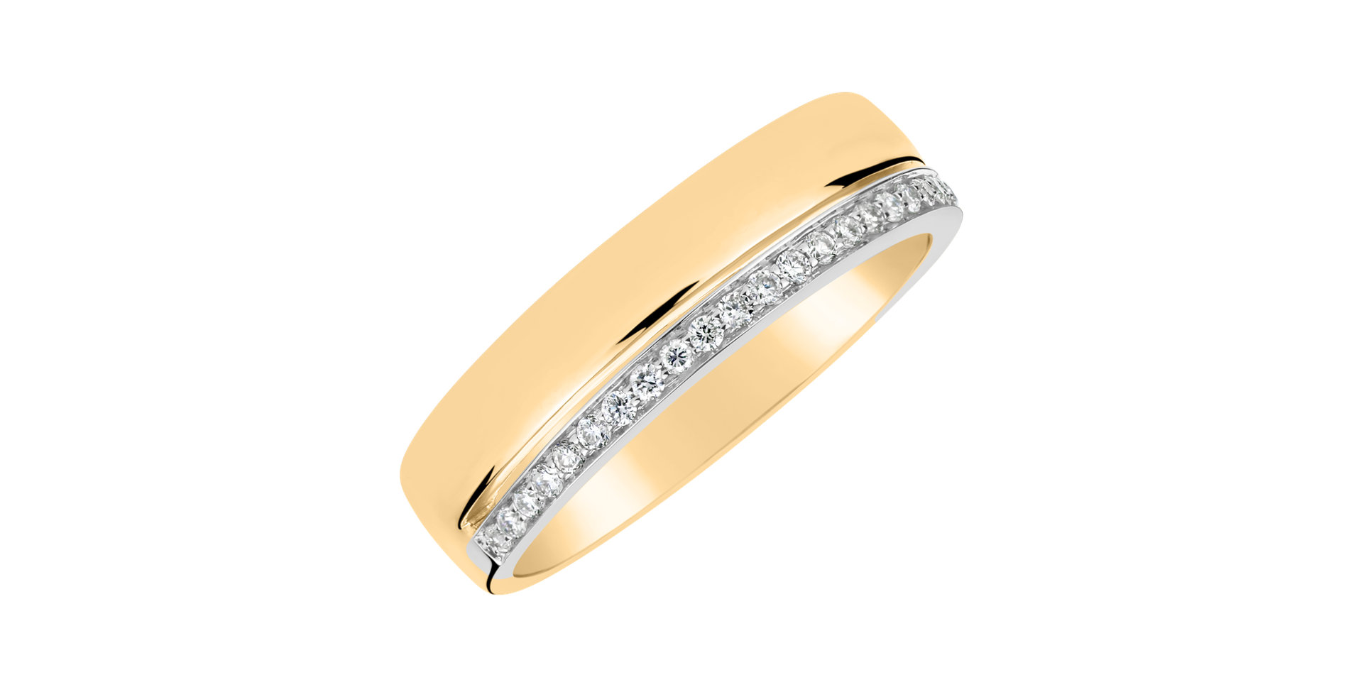 Prsteň s diamantmi Sparkling Essence