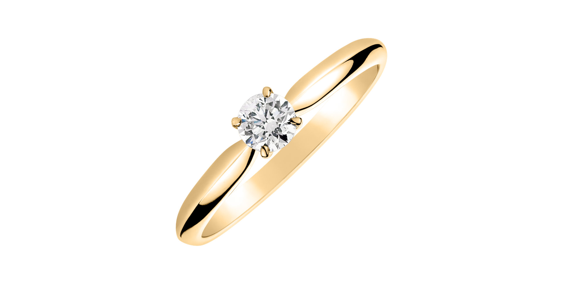 Prsteň s diamantom One Love