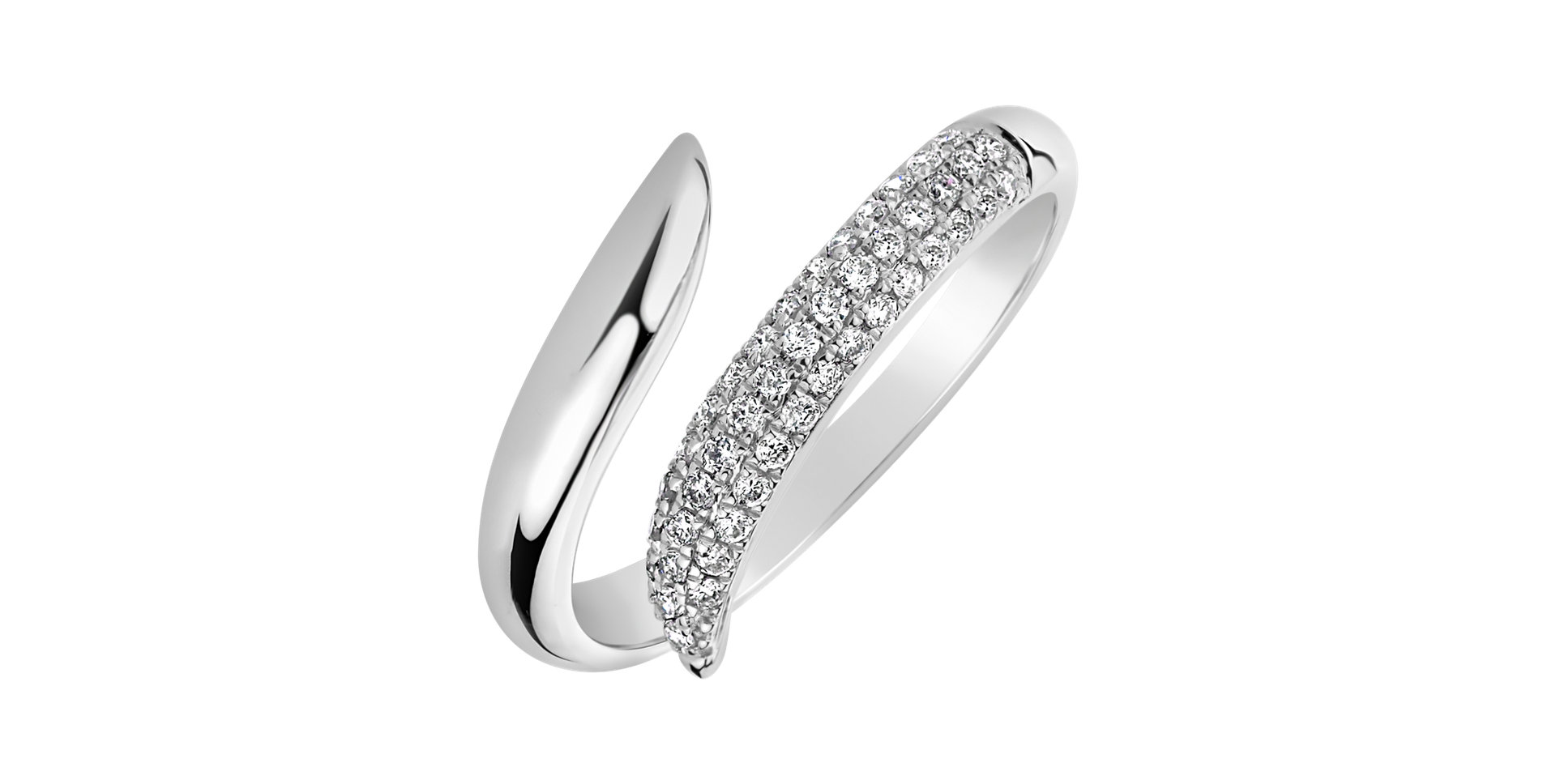 Prsteň s diamantmi Diamond Ray