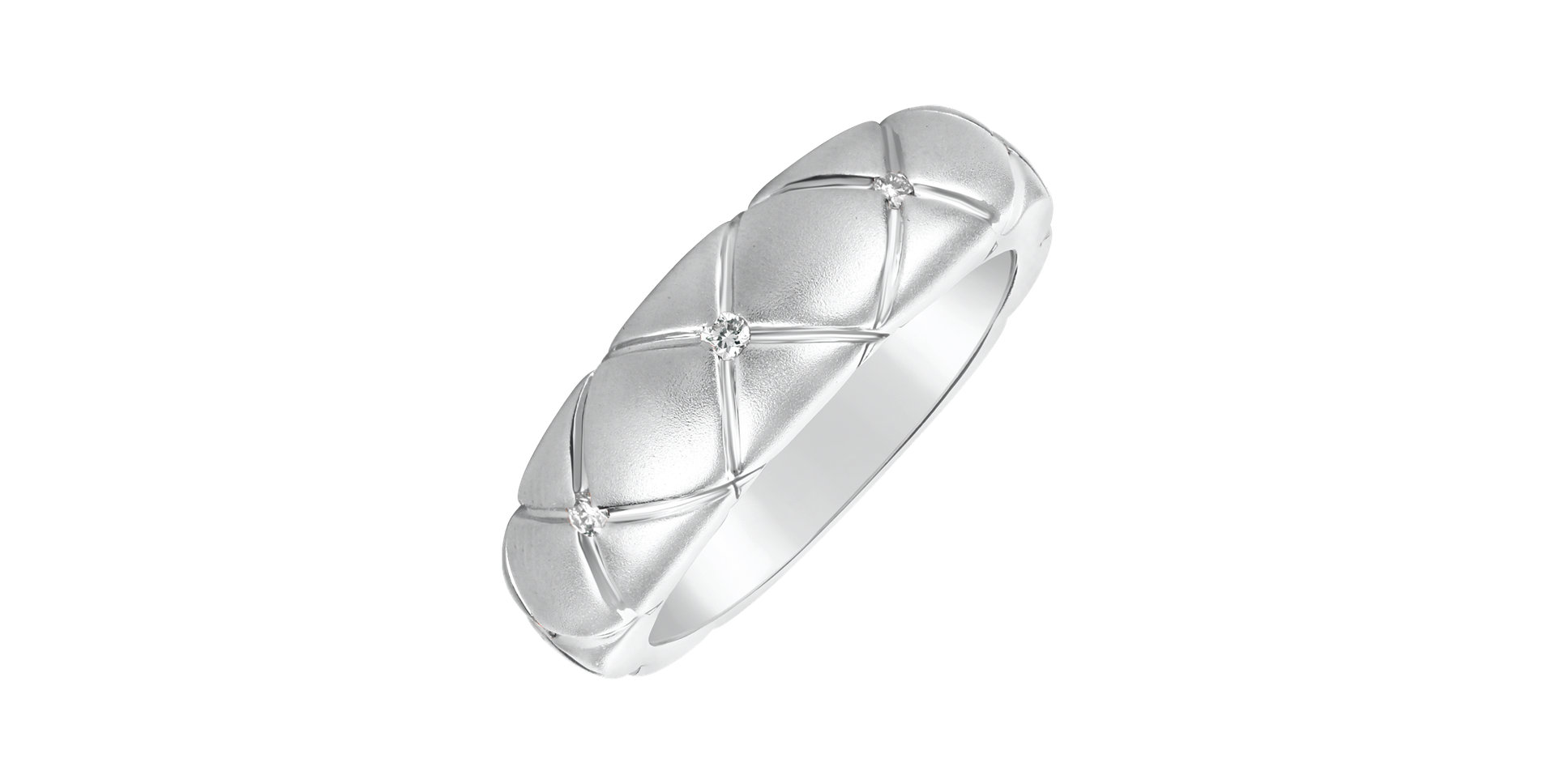 Prsteň s diamantmi Royal Joy