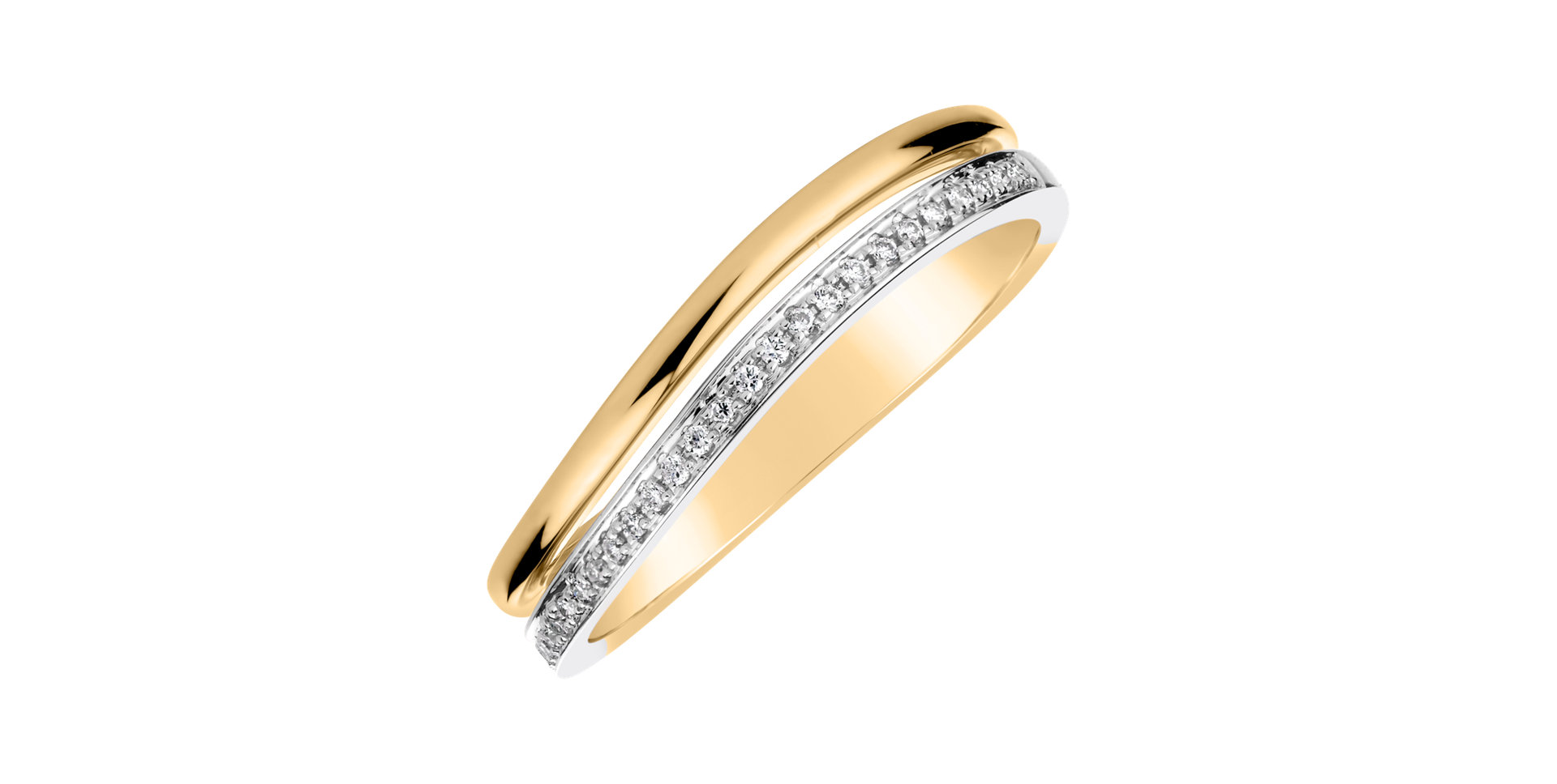 Prsteň s diamantmi Little Galaxy