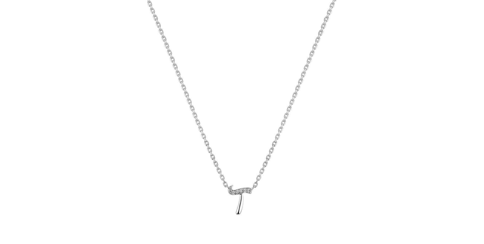 Náhrdelník s diamantmi Curly DiamondsT