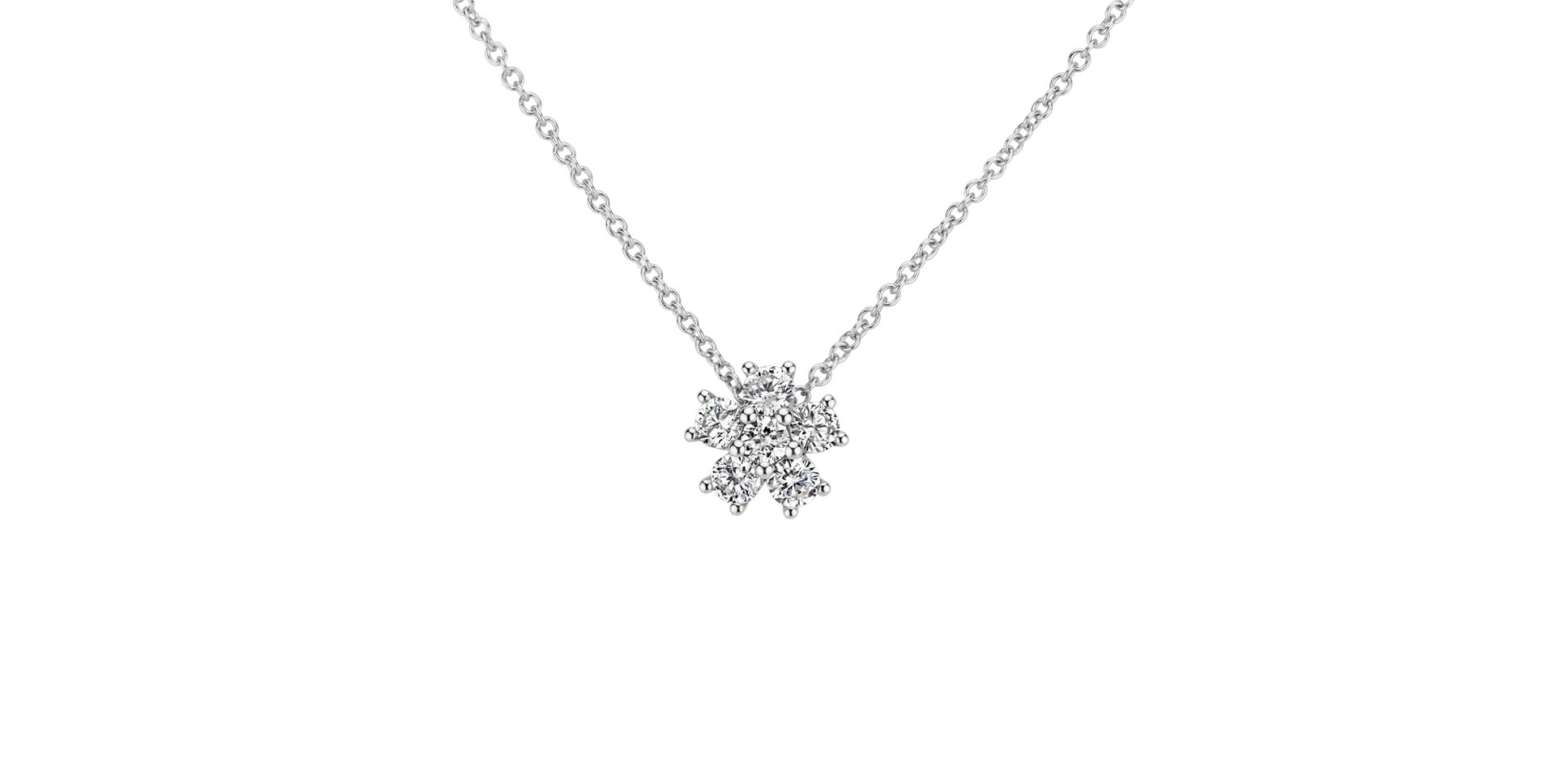 Náhrdelník s diamantmi Sparkless