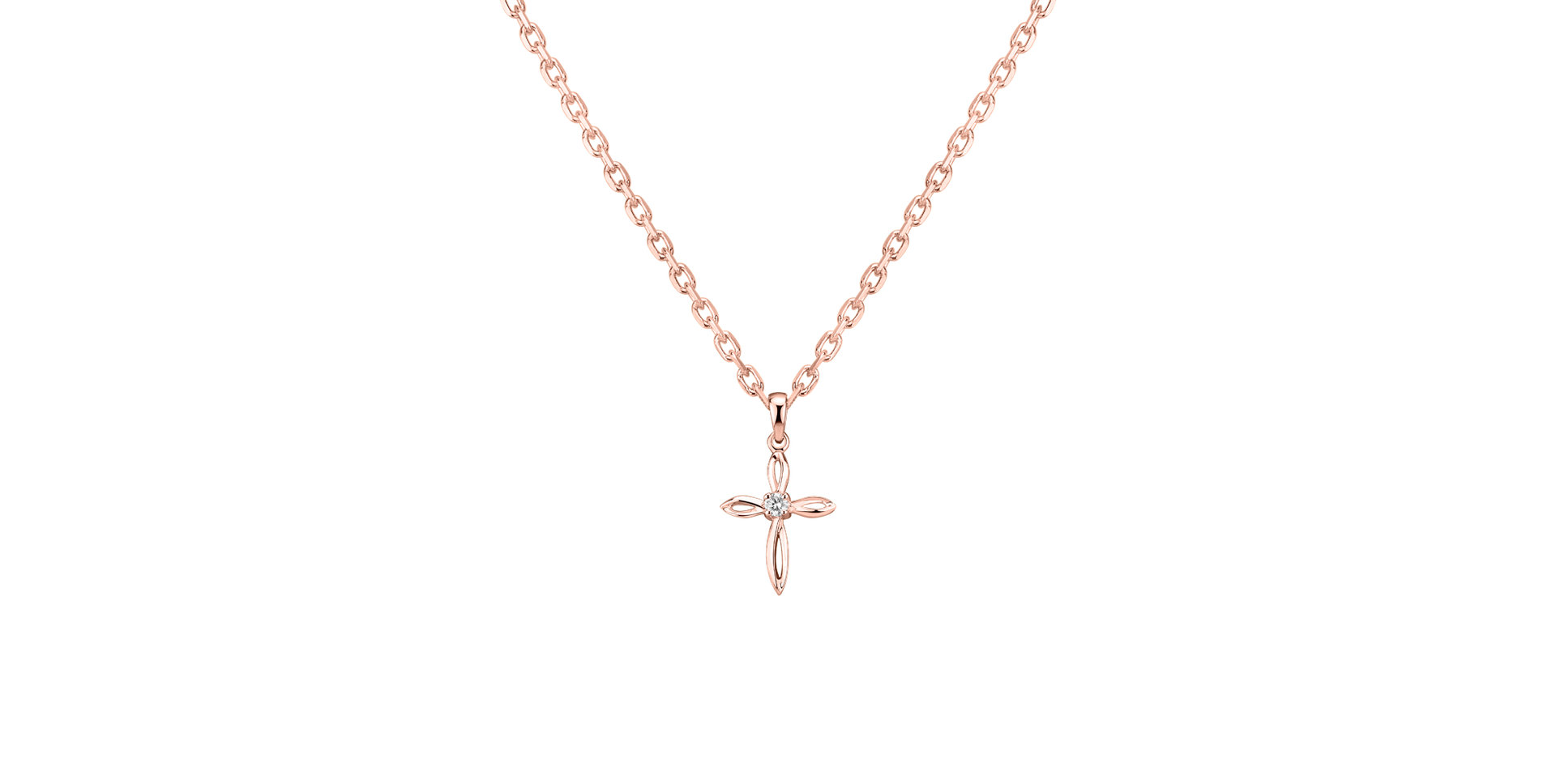 Prívesok s diamantom Symbol of Faith