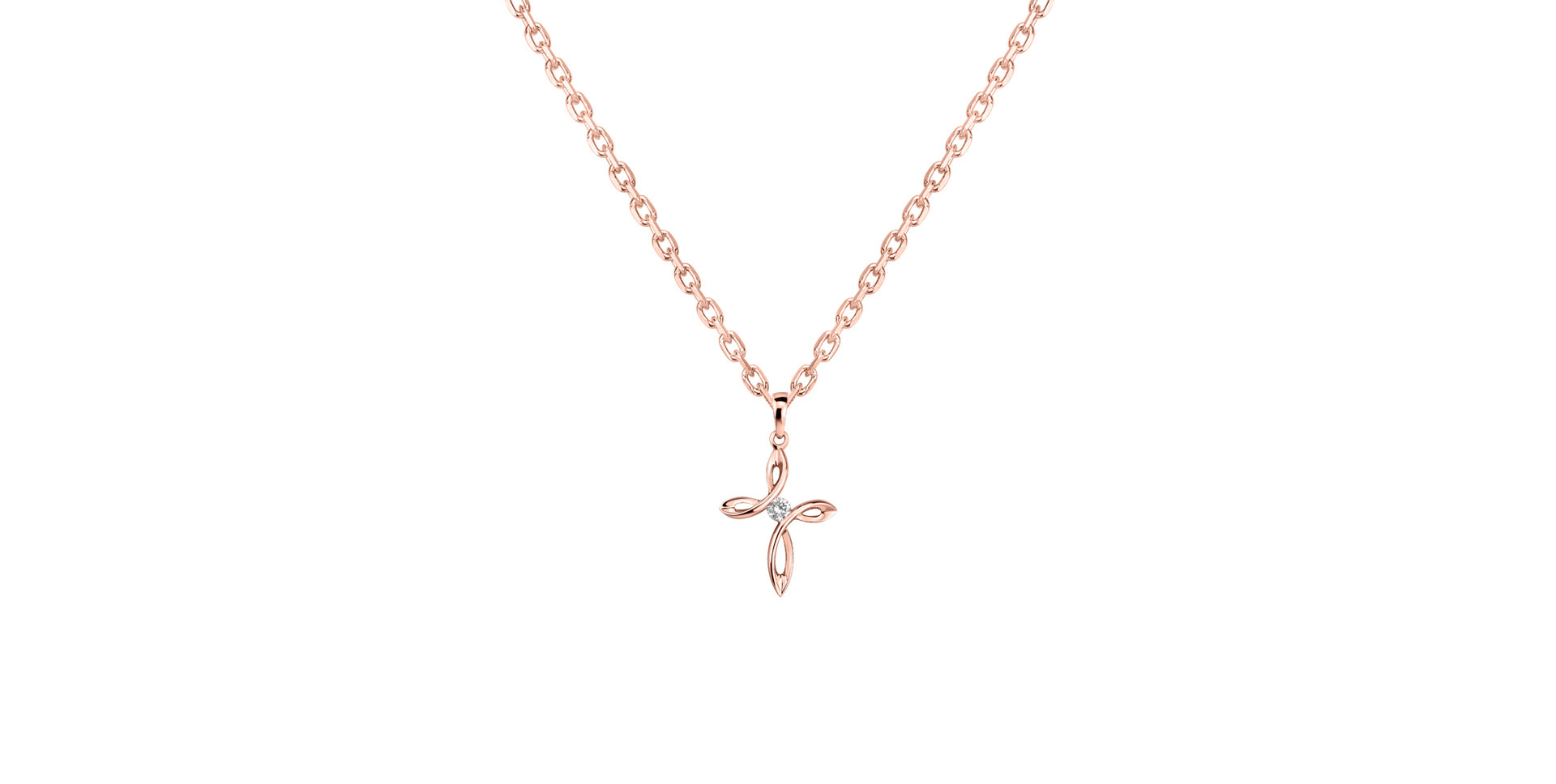 Prívesok s diamantom Symbol of Sacrifice