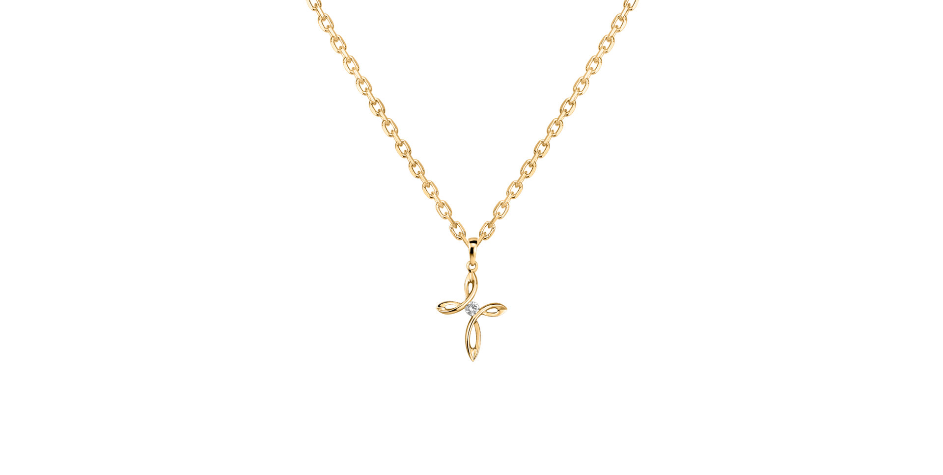 Prívesok s diamantom Symbol of Sacrifice