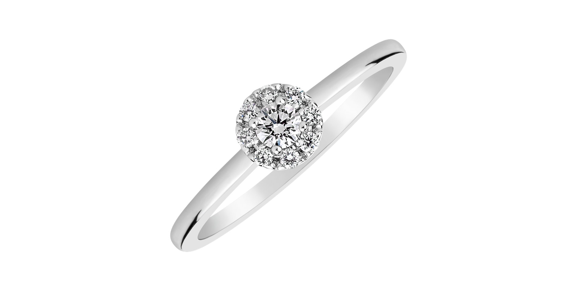 Prsteň s diamantmi Eternal Sparkle