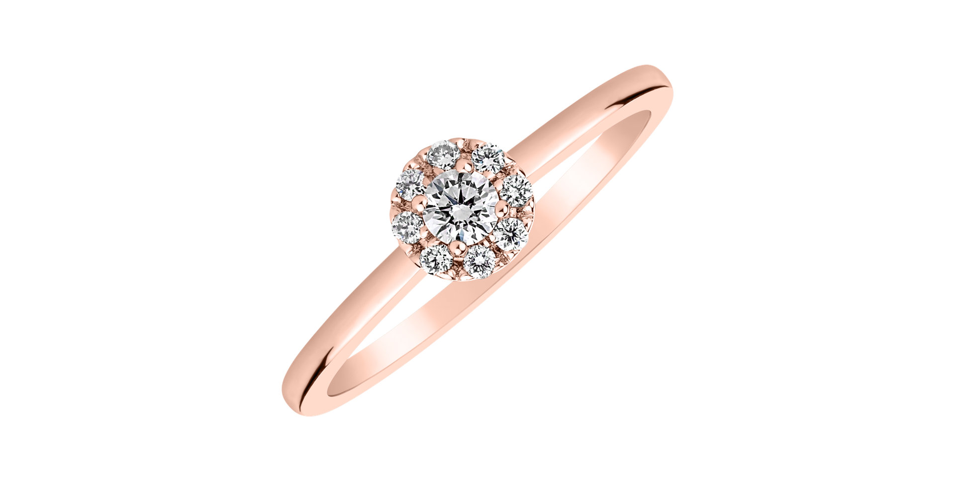 Prsteň s diamantmi Eternal Sparkle