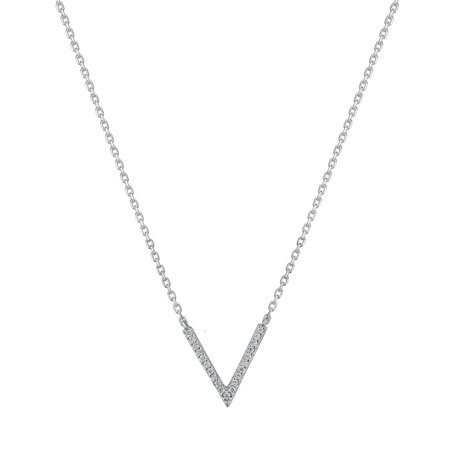 Náhrdelník s diamantmi Velvet Beauty