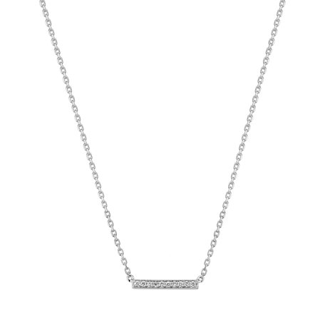 Náhrdelník s diamantmi Majestic Line