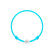 Detský diamantový náramok so šnúrkou Circle Letter K3
