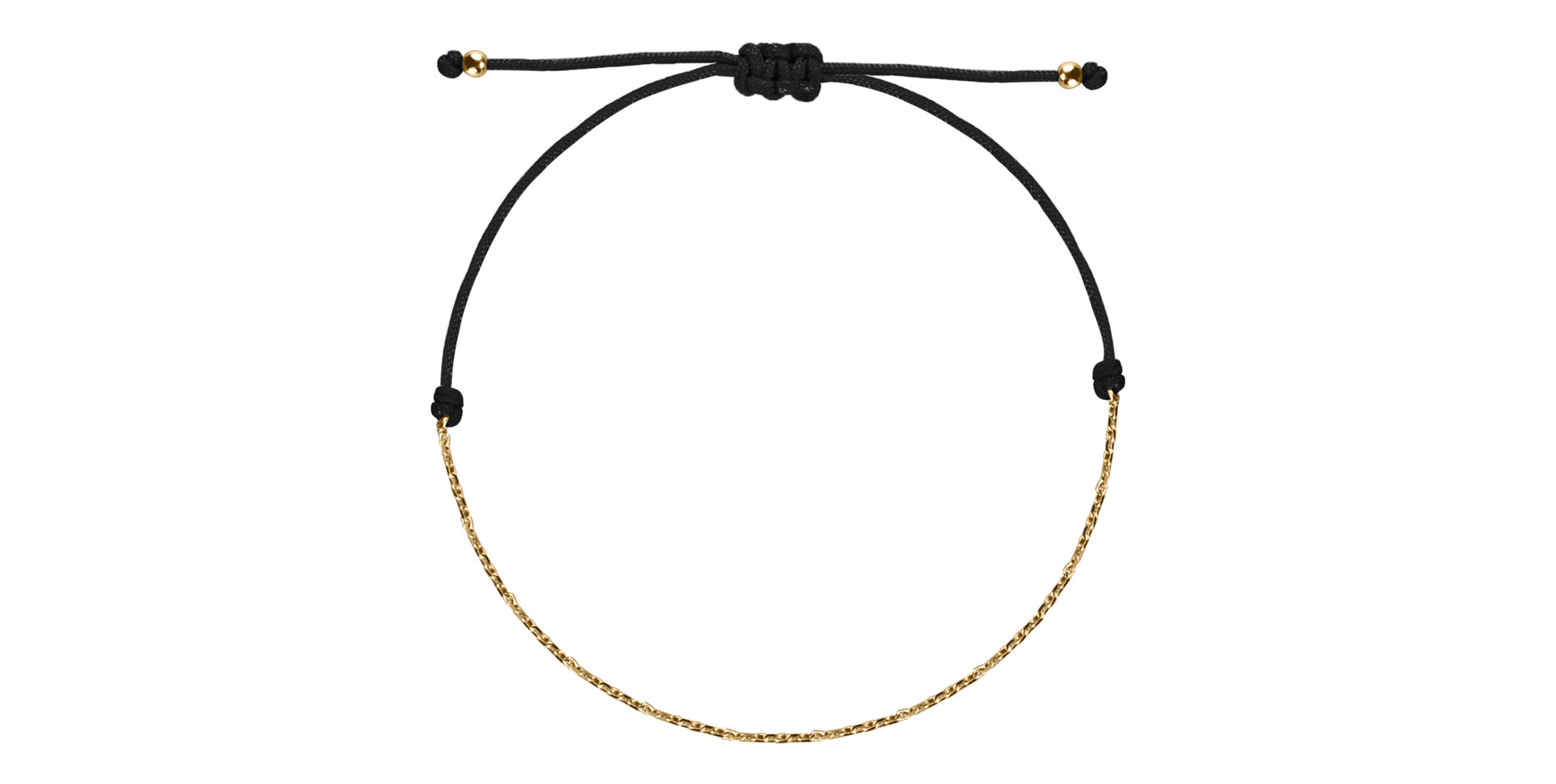 Dámsky náramok so šnúrkou Shiny Chain