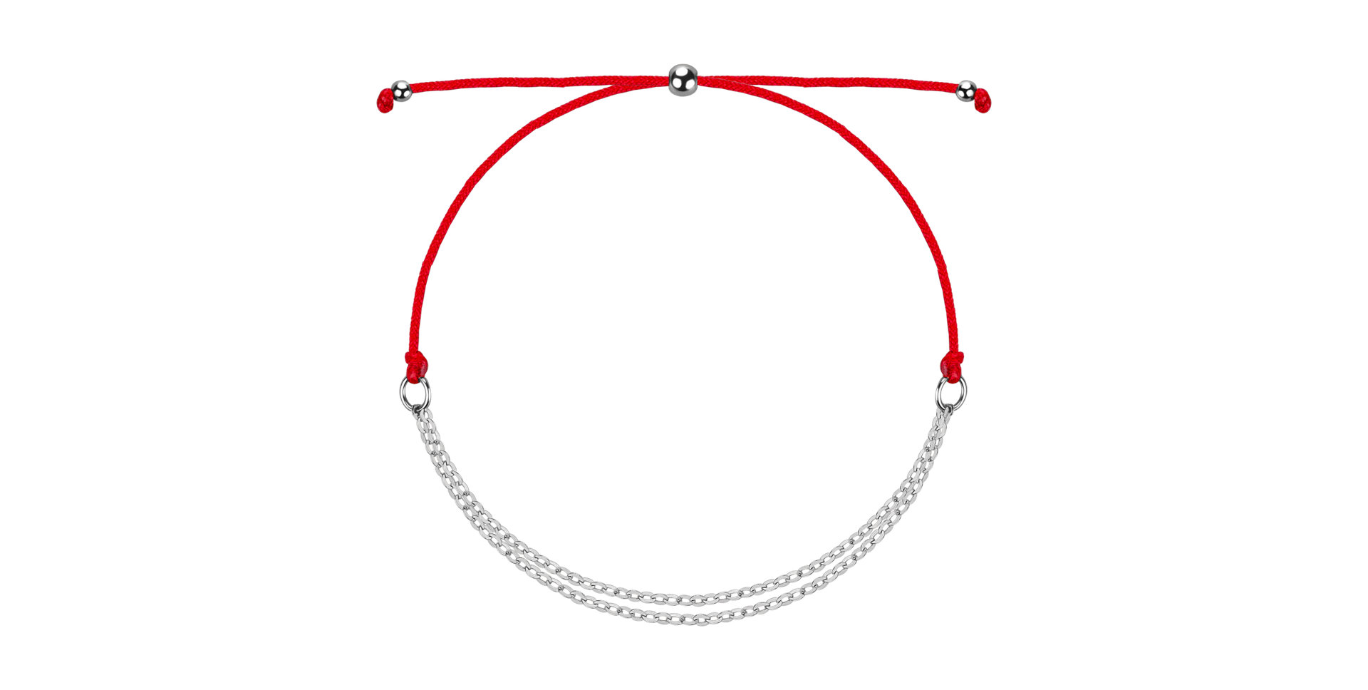 Dámsky náramok so šnúrkou Sparkling Chain