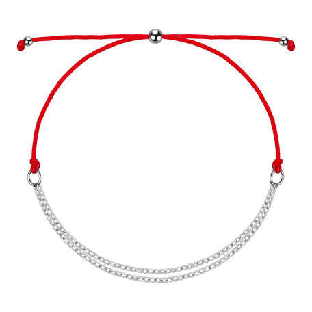 Dámsky náramok so šnúrkou Sparkling Chain