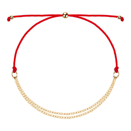 Dámsky náramok so šnúrkou Sparkling Chain