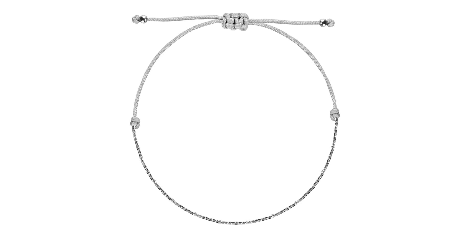 Dámsky náramok so šnúrkou Shiny Chain